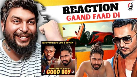 EMIWAY GOOD BOY OFFICIAL TEASER Yo Yo Honey Singh REACTION BY