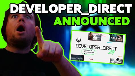 Xbox Developer Direct Officially Announced Youtube