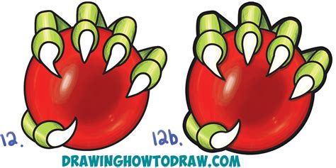 How to Draw a Dragon's Claw Holding a Glass Ball Easy Step by Step ...