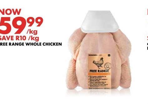 Free Range Whole Chicken Offer At Woolworths