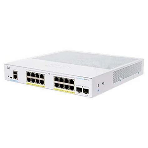 Cisco Business CBS350 16P E 2G Managed Switch LAN Capable White At Rs