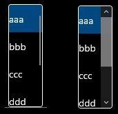 C How To Visible Scroll Bar In Listview Uwp Stack Overflow