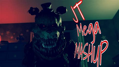 [fnaf] Jt Fnaf Mega Mashup Collab Part For Purpleci Youtube