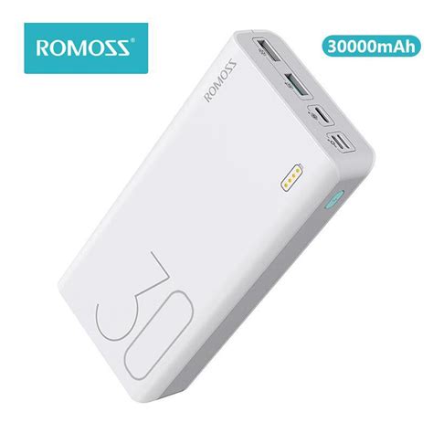 ROMOSS Sense 8 30000mAh Power Bank Shopee Thailand