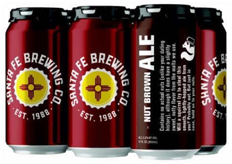 Santa Fe Brewing Co Nut Brown Ale 6 Cans 12 Fl Oz Kroger