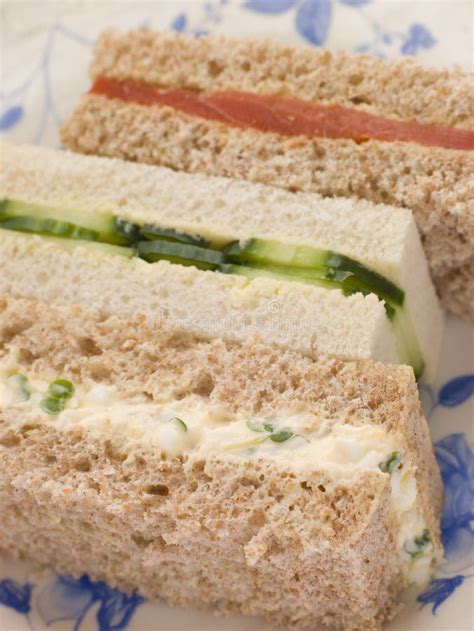 Afternoon Tea Finger Sandwiches Stock Photography - Image: 5628142