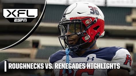 Houston Roughnecks Vs Arlington Renegades Xfl On Espn Full Game