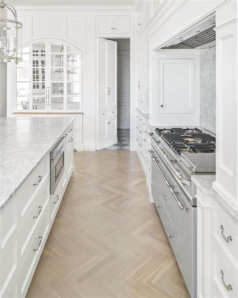 Herringbone Kitchen Floor Ideas And Inspiration Hunker