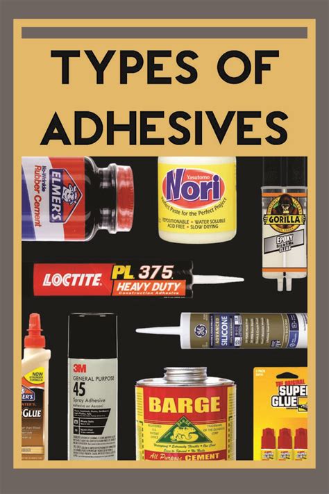 Types Of Adhesives The 4 Types You Need To Know In 2022 Construction