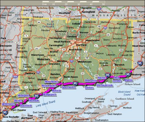 Connecticut Map