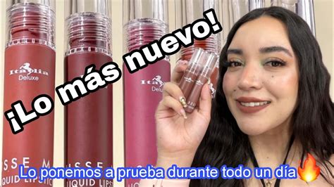 NUEVOS LABIALES ITALIA DELUXE MOUSSE MATTE LIQUID LIPSTICK MI