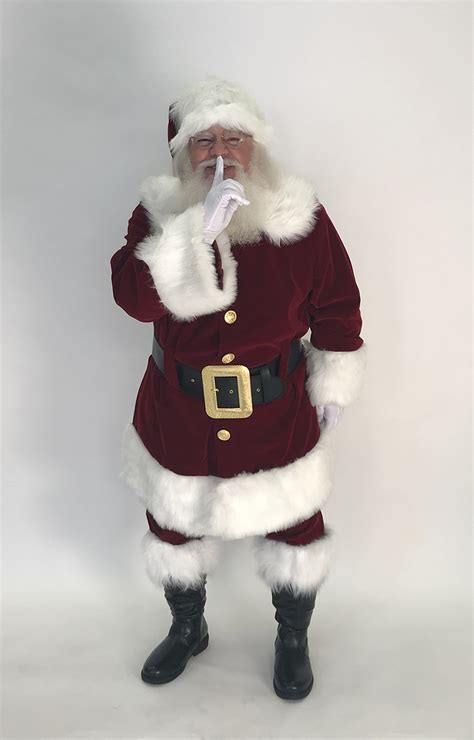 Santa Suits Planetsanta Classic Velvet Santa Suit