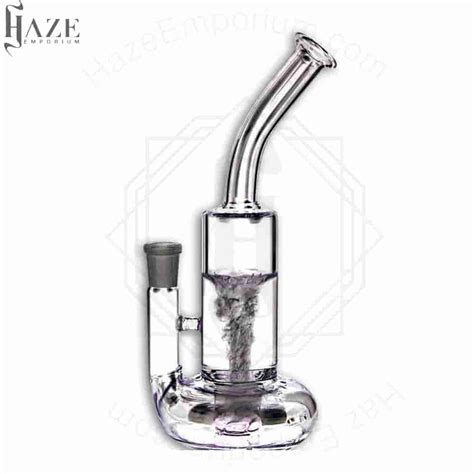 Thick Glass Beaker Bong Tornado Lifebuoy Base Cyclone Percolator Bong Water Pipe Tobacciana