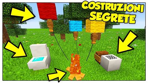 Le Migliori Costruzioni Segrete Di Minecraft Ita Youtube