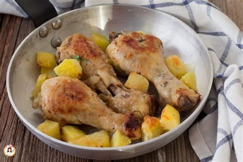 RICETTE CON LE COSCE DI POLLO Secondi Piatti In Padella O Al Forno