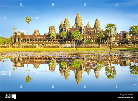 Angkor Monumental City Which Remained After The Old Capital Of Khmer