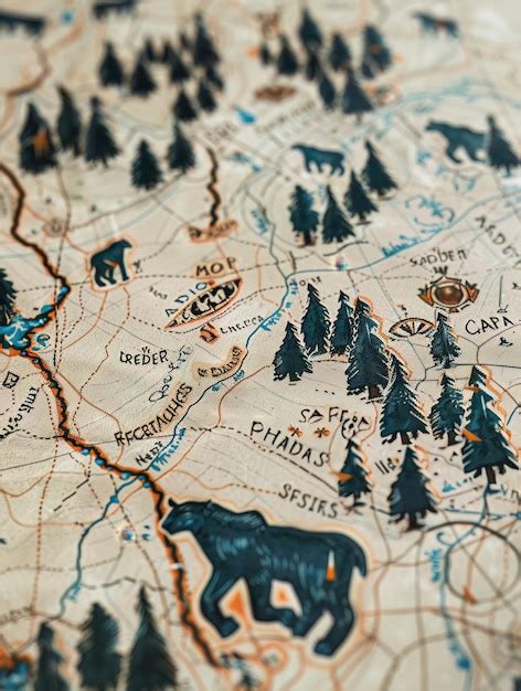 wilderness map pictures