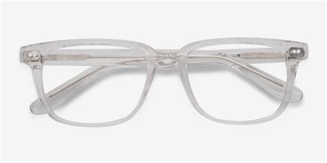 Pacific Rectangle Clear Full Rim Eyeglasses Eyebuydirect Canada