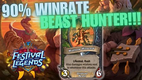 Unleashing The Power Big Beast Hunter Deck With Hollow Hound