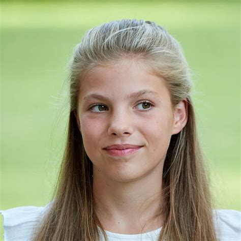 Infanta Sofia during the annual photocall outside Marivent Palace ...