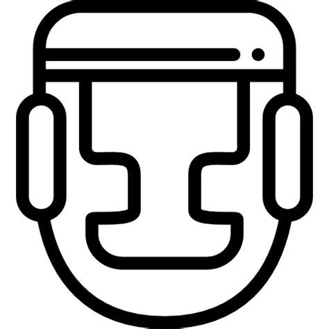 Boxing Detailed Rounded Lineal Icon