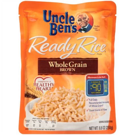 Uncle Ben S Ready Rice Whole Grain Brown Rice Oz Kroger