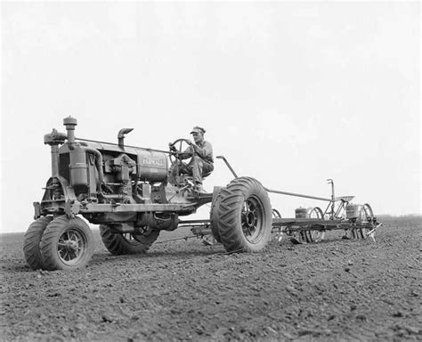 Plowing the Fields | Vintage tractors, Old tractors, Old farm equipment