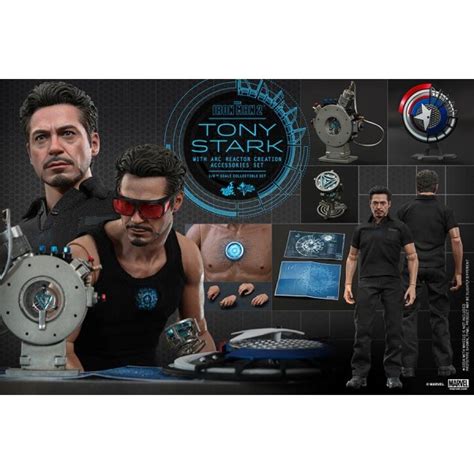 Hot Toys Movie Masterpiece MMS Iron Man Tony Stark Arc Reactor