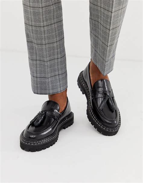 ASOS Loafers in Black for Men | Lyst