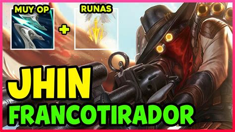 Hit Kill Como Jugar Jhin Adc S Gu A Espa Ol Temporada