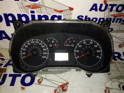 TABLEAU DE BORD Compteur Kilométrique Fiat Punto 199 1 3MJT 06 Code