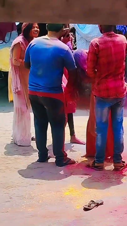 Happy Holi 🥰🥰🥰 Masti Timeholi Shortsvideo Viralvideo Youtube