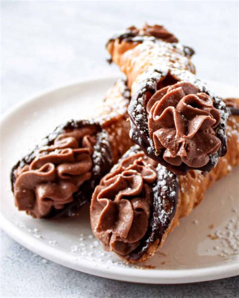 Nutella Cannoli Stir Taste Smile Artofit