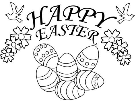 Happy Easter Coloring Pages Best Coloring Pages For Kids