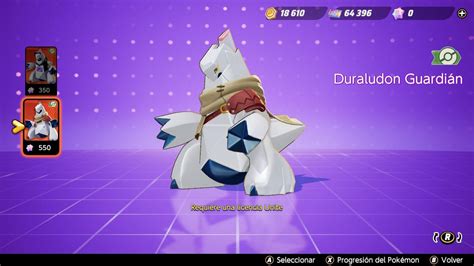 Pokémon UNITE ha introducido el nuevo Holoatuendo de Duraludon Guardián