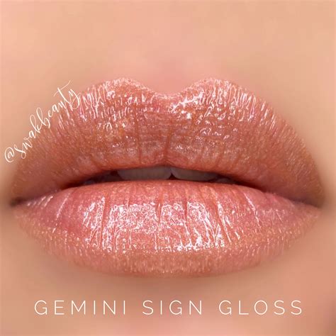 LipSense Gemini Sign Gloss Limited Edition Swakbeauty