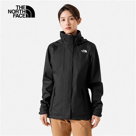 The North Face 北面 女 防水透氣可調節收納連帽衝鋒外套 Nf0a8av8jk3 Pchome 24h購物