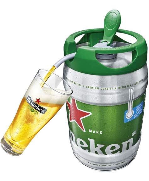 Barril Chopp Cerveja Heineken 5 Litros FAVORITO DA MODA ATACADO E