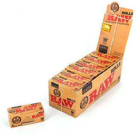 Raw Classic King Size Rolls 3m Rolling Paper