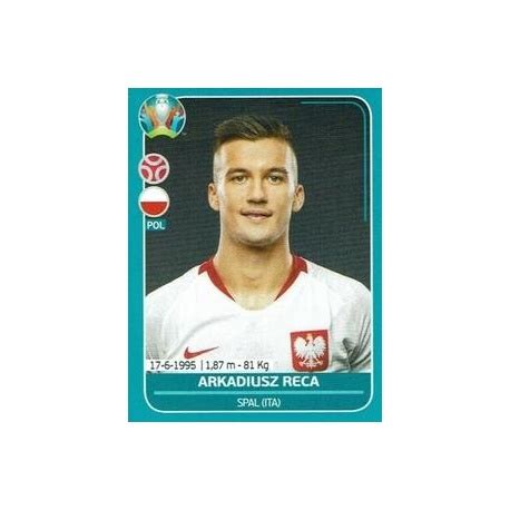 Venta Cromo De Arkadiusz Reca Polonia Panini Uefa Euro 2020 Preview