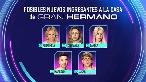 ¿quiénes Son Los Participantes Nuevos Que Ingresarán A La Casa De Gran Hermano 2022