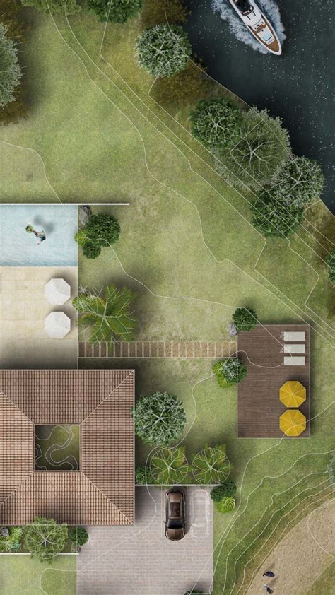 Site Plans In Photoshop Show It Better Landscape Architecture