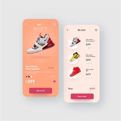 Nike Shoes App By Shivam Rai On Dribbble