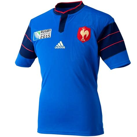 France rugby World Cup Home jersey 2015/16 - Adidas - SportingPlus.net