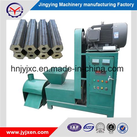 Straw Rice Husk Sawdust Charcoal Biomass Briquette Making Machine In