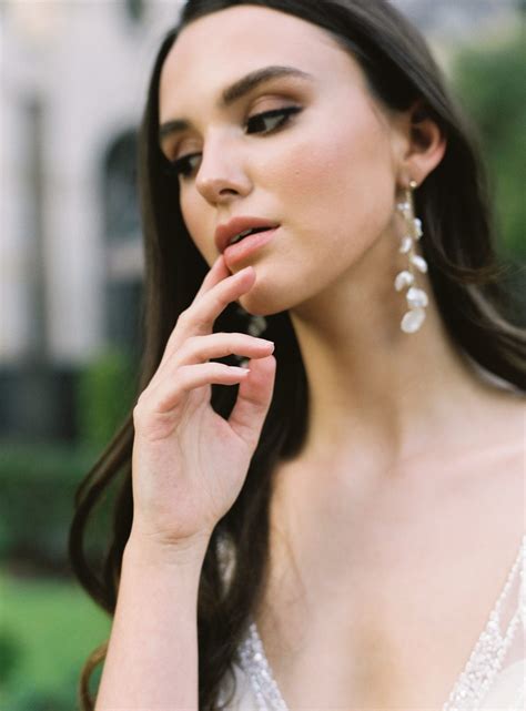 267085 Modern Ethereal Wedding Inspiration With Emerald Green & Black