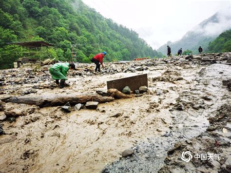 持续强降雨致云南怒江贡山县发生泥石流灾害 高清图集 中国天气网云南站