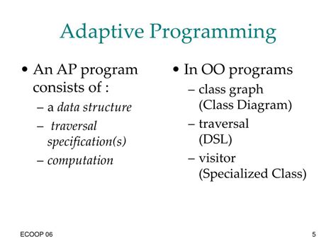 Ppt Demeter Interfaces Adaptive Programming Without Surprises