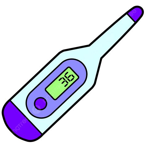 Digital Thermometer Clipart Hd Png Digital Thermometer Cartoon Vector Illustration Digital