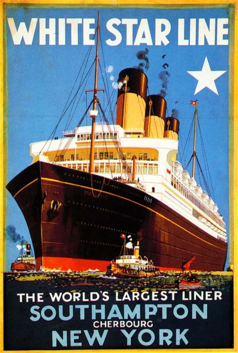 White Star Line Poster